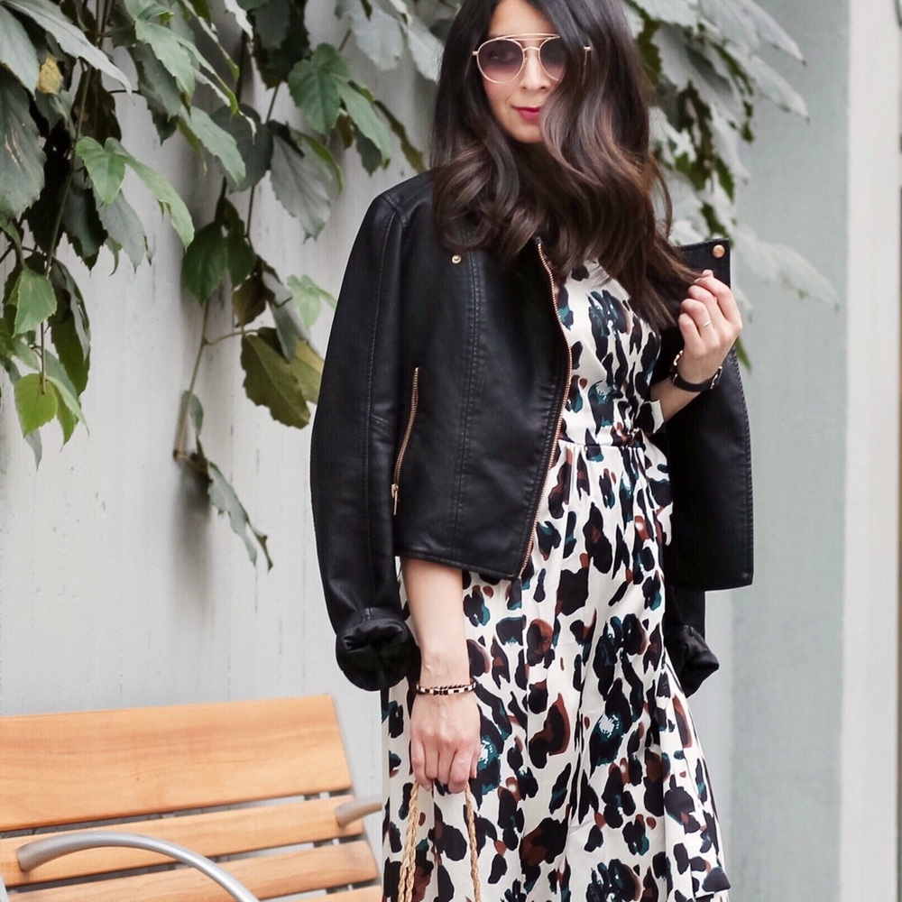 Wrap soft silky material in a fun leopard print